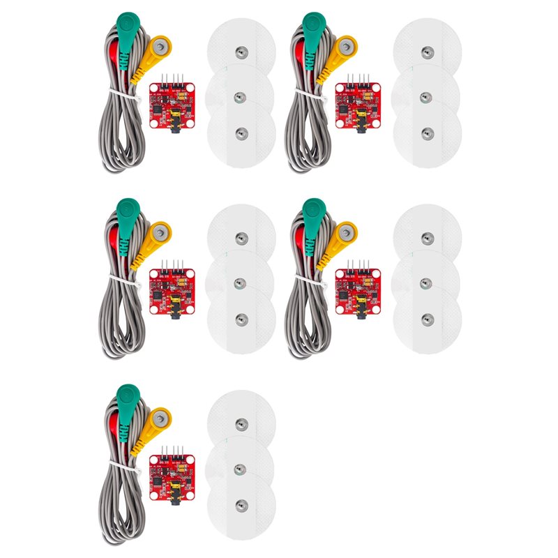 Muscle Sensor Emg - Modulo Sensore Elettrico Muscolare BTLIFE-5X per